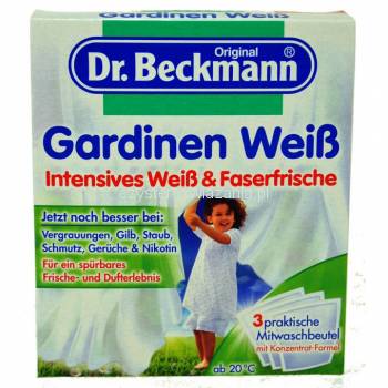 Dr Beckmann-Gard. Weiss-Sasz.do prania firan/3szt