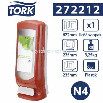 Tork Xpressnap® N4 doz. serw. w składce pion