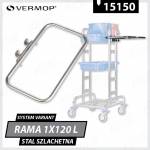 Vermop Rama 1x120 l stal szlachetna