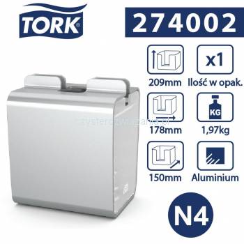 Tork Xpressnap® N4 dozownik serw. Inox