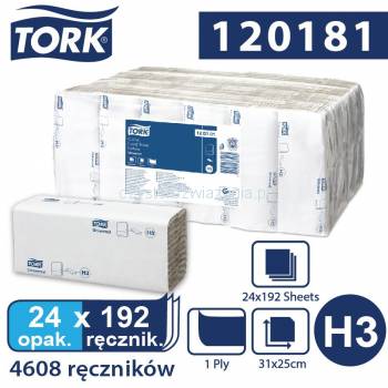 Tork H3 ręcznik szary C-fold (w składce C)