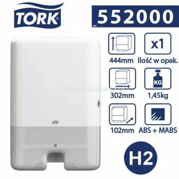 Tork Xpress® H2 dozownik ręczników Biały MAXI