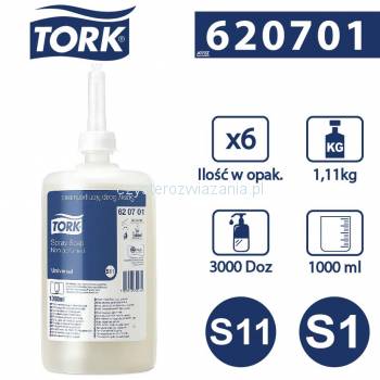 Tork S11 mydło bezzapachowe w sprayu 1000 ml