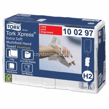 Tork Xpress® H2 ręcznik ekstra miękki-24971