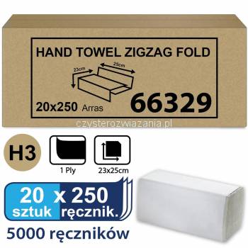 Tork H3 ręcznik szary ZZ Towel