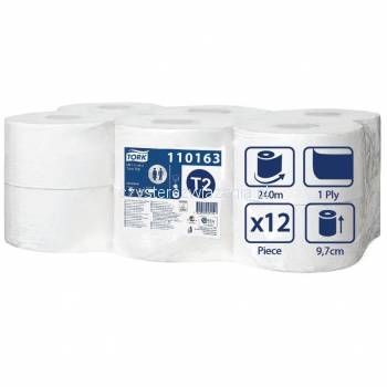 Tork Mini Jumbo T2 papier toaletowy 240 m Biały-24979