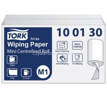 Tork Centerfeed Mini M1 ręcz.pap 120m 21,5cm Biały-24961