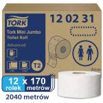 Tork Mini Jumbo T2 papier toaletowy 170m Biały