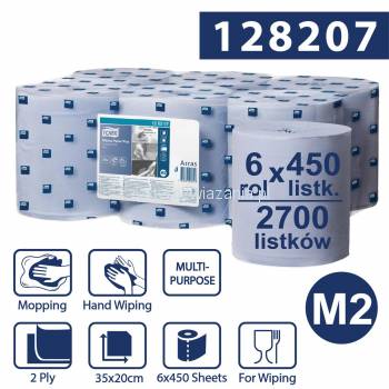 Tork M2 Centerfeed Maxi Ręcznik papierowy 157,5m/20cm 2-warstwowy Niebieski Advanced