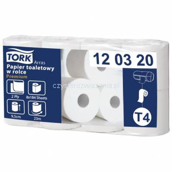 Tork T4 papier toalet. w rolce konw. 23 m 2w-25053