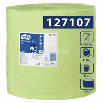 Tork czyściwo papierowe 1w 1190m 33cm Żółty W1-25065