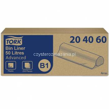 Tork B1 worki na śmieci  50L Biały-25183