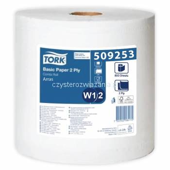 Tork czyściwo papierowe 2w 264m 25,5cm Biały W1/W2-25486