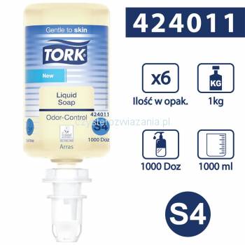 Tork S4 mydło w płynie neutralizujące zapachy 1000-25769