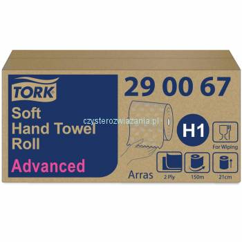 Tork Matic® H1 ręcznik biały miękki w roli 150m-25776