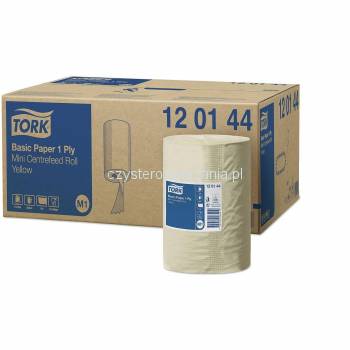 Tork Centerfeed Mini M1 ręcz.pap.115m 20,5cm Żółty-25938