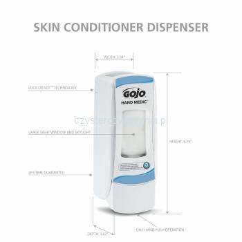 GOJO ADX-7 Dozownik HAND MEDICl Biały 700ml [WYCOFANY]